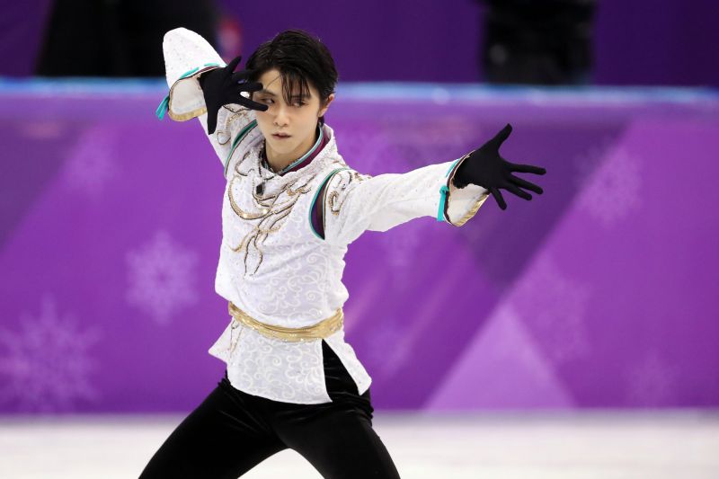 Yuzuru Hanyu nổ lực hết mình Yuzuru Hanyu nổ lực hết mình